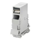 WEIDMÜLLER - Durchführungssteckverbindung USB, IP20, Anschluss 1: USB A, Anschluss 2: USB A