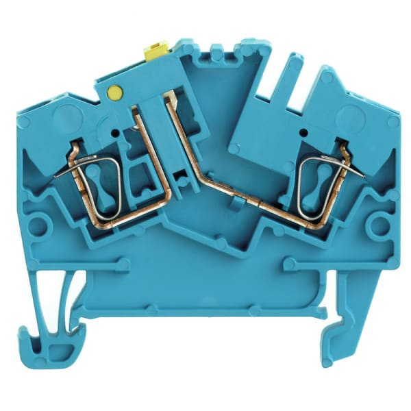 WEIDMÜLLER - Prüftrenn-Reihenklemme ZTR, Zugfeder, 2.5mm², 400V, 10A blau