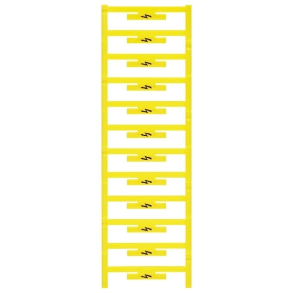 WEIDMÜLLER - Klemmenmarkierung, Raster: 5mm, Aufgedruckte Zeichen: Symbole, gelb