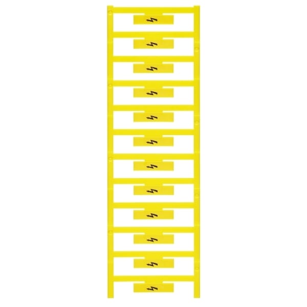 WEIDMÜLLER - Klemmenmarkierung, Raster 8mm, Aufgedruckte Zeichen: Symbole, gelb