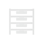WEIDMÜLLER - Klemmenabdeckung, PA66, weiß, H:33.3mm, B:8mm, T:11.74mm