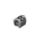 WEIDMÜLLER - Leitermarkierer, 2.5-5mm, 3x4.2mm, Zahlen 8, PVC, grau