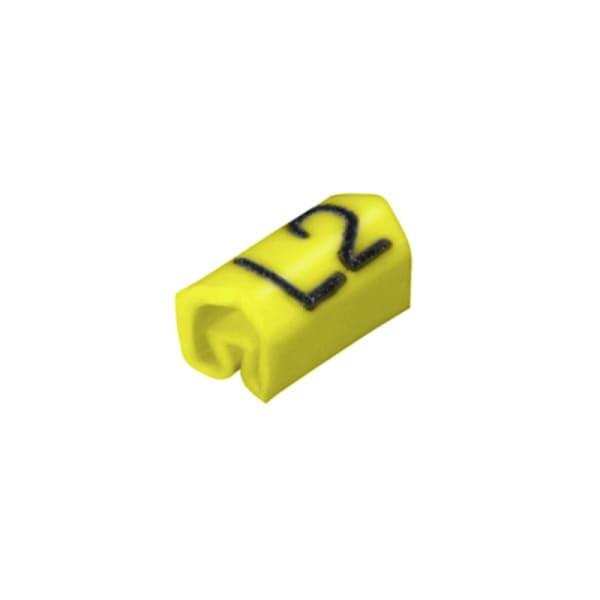 WEIDMÜLLER - Leitermarkierer, 1.3-3mm, 3x3.4mm, L2, PVC, gelb