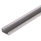 WEIDMÜLLER - Tragschiene ohne Langloch, 33x15x2000mm, Edelstahl unbehandelt