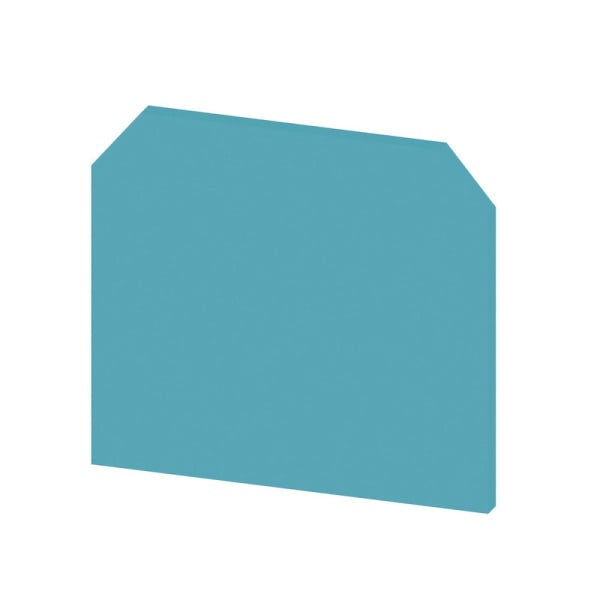 WEIDMÜLLER - Abschlussplatte, 27 mm x 1.5 mm, blau