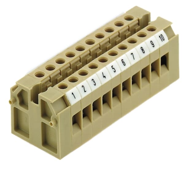 WEIDMÜLLER - Durchgangs-Reihenklemme, Schraubanschl, 4mm², 400V, 32A