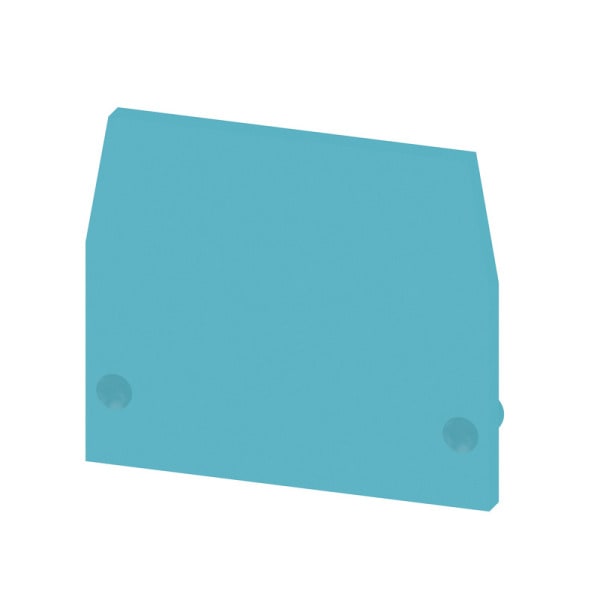 WEIDMÜLLER - Abschlussplatte, 22.5 mm x 1.5 mm, blau