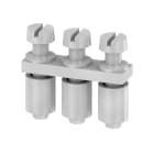 WEIDMÜLLER - Querverbinder, geschraubt, Pole:3, Raster 5.1mm, 24A, grau