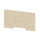 WEIDMÜLLER - Abschlussplatte, 52 mm x 1.5 mm, beige