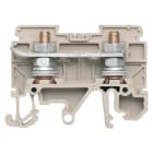 WEIDMÜLLER - Bolzenklemme, Schraubanschl, 16mm², 800V, 76A, M 5, TS 32, TS 35, dunkelbeige