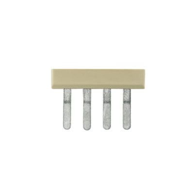 WEIDMÜLLER - Querverbinder, geschraubt, Pole:4, Raster 6mm, Isoliert, grau