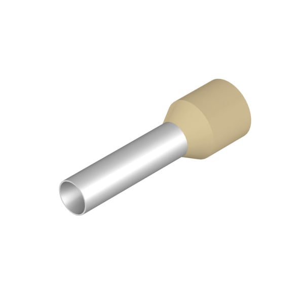 WEIDMÜLLER - Aderendhülse, isoliert, 10mm², Abisolierlänge: 21mm, elfenbein