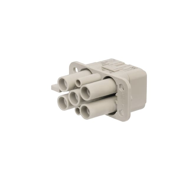 WEIDMÜLLER - HDC-Einsatz Buchse, 690V, 40A, Pole:6, Crimp, Braugr. HQ
