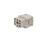 WEIDMÜLLER - HDC-Einsatz Buchse, 400V, 10A, Pole:7, Crimpanschl, BG 1