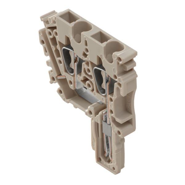 WEIDMÜLLER - Stecker (Klemmen), Steckanschluss, 2.5mm², 500V, 24A, Polzahl: 1, dunkelbeige