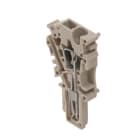 WEIDMÜLLER - Stecker (Klemmen), Steckanschluss, 2.5mm², 500V, 24A, Polzahl: 1, dunkelbeige