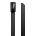 WEIDMÜLLER - Kabelbinder, 4.6mm, Edelstahl, Polyester beschichtet, 445 N, schwarz
