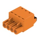 WEIDMÜLLER - Leiterplattensteckverbinder (Leiter), 5mm, Polzahl: 4, PUSH IN, Zugfeder