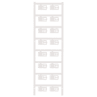 WEIDMÜLLER - Kabelmarkierer SlimFix Clip, 3.5-7mm, 12.5mm, PA 66, weiß