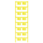 WEIDMÜLLER - Kabelmarkierer SlimFix Clip, 3.5-7mm, 12.5mm, PA 66, gelb