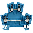WEIDMÜLLER - Mehrstock-Reihenklemme, Schraubanschl, 2.5mm², 400V, 24A, blau
