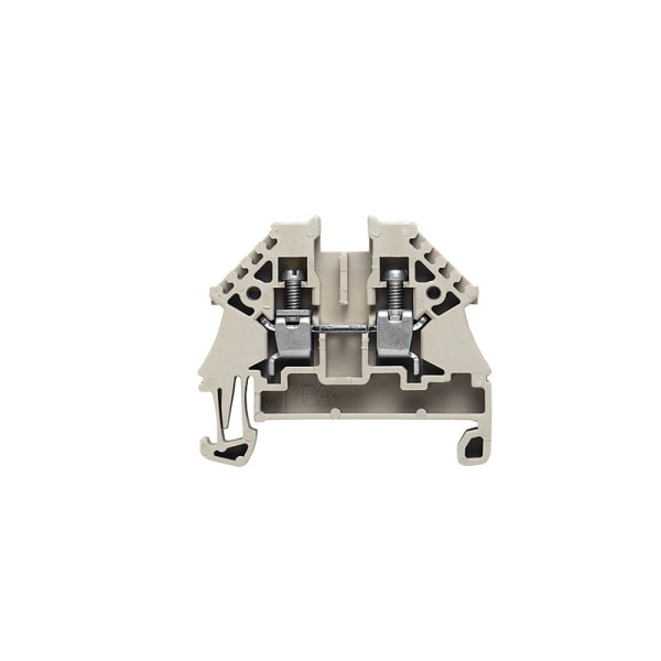 WEIDMÜLLER - Durchgangs-Reihenklemme, Schraubanschl, 4mm², 500V, 32A