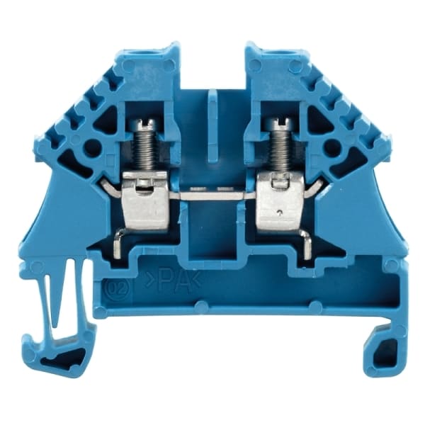 WEIDMÜLLER - Durchgangs-Reihenklemme, Schraubanschl, 4mm², 500V, 32A