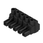 WEIDMÜLLER - Leiterplattensteckverbinder (Leiter), 7.62mm, Polzahl: 5, Zugbügelanschluss