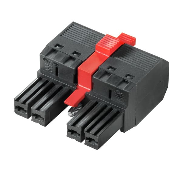 WEIDMÜLLER - Leiterplattensteckverbinder (Leiter), 7.62mm, Polzahl: 4, PUSH IN