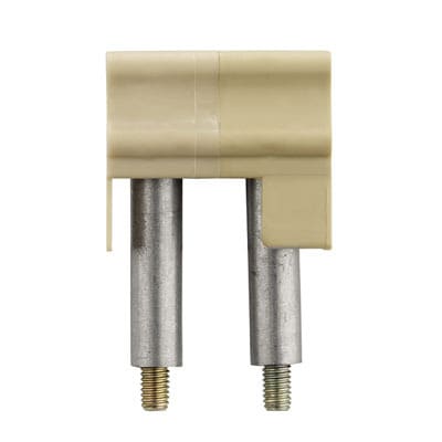 WEIDMÜLLER - Querverbinder, geschraubt, Pole:2, Raster 11.9mm, Isoliert, gelb