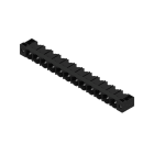 WEIDMÜLLER - Leiterplattensteckverbinder (Platine), 7.62mm, Polzahl: 12, Abgangswinkel: 90°