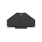 WEIDMÜLLER - Abschlussplatte (Klemmen), 70x3mm, schwarz