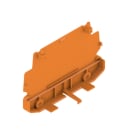 WEIDMÜLLER - Abschlussplatte, RS 100 orange, Abschlussplatte, Breite: 27.2mm