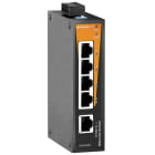 WEIDMÜLLER - Netzwerk Switch unmanaged, Fast Ethernet,Ports:5xRJ45