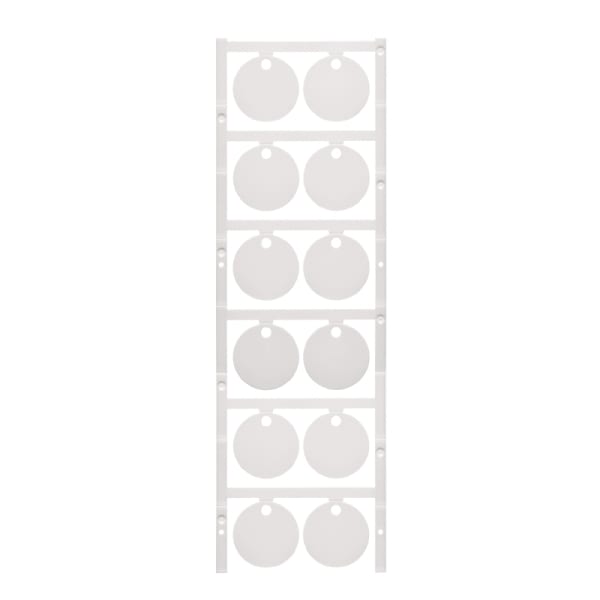 WEIDMÜLLER - Gerätemarkierung, Ø 30mm, mit 4,2mm Aufnahmebohrung, 30mm, PA 66, weiß