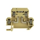 WEIDMÜLLER - Prüftrenn-Reihenklemme DKT, Schraub, 4mm², 400V, 10A beige/gelb