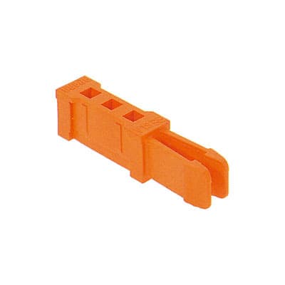 WEIDMÜLLER - Befestigungsblock, orange, Pole:1