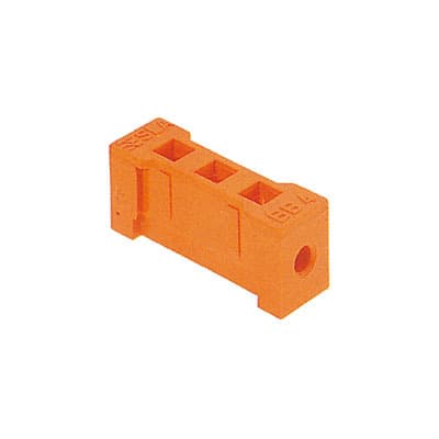 WEIDMÜLLER - Befestigungsblock, orange, Pole:1