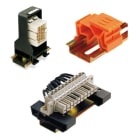 WEIDMÜLLER - Rastfuß, orange, Polzahl: 1, Adapter für Tragschienen