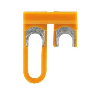 WEIDMÜLLER - Querverbinder, gesteckt, Pole:2, Raster 14.1mm, Isol., orange