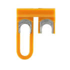 WEIDMÜLLER - Querverbinder, gesteckt, Pole:2, Raster 14.1mm, Isol., orange