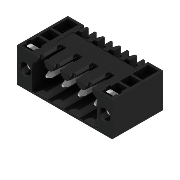 WEIDMÜLLER - Leiterplattensteckverbinder (Platine), 3.50mm, Polzahl: 4, Abgangswinkel: 90°