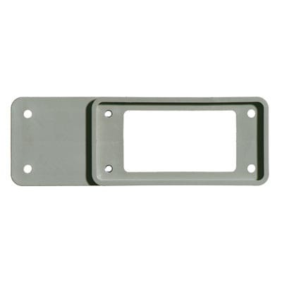 WEIDMÜLLER - Adapterplatte (Industriesteckverbinder), Kunststoff, Farbe: grau, Braugr. 8