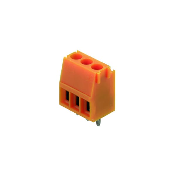 WEIDMÜLLER - Leiterplattenklemme, 3.50mm, Polzahl:3, Abgang: 90°, Zugbügelanschluss
