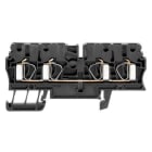WEIDMÜLLER - Durchgangs-Reihenklemme, Zugfederanschluss, 2.5mm², 800V, 24A, schwarz