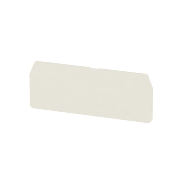 WEIDMÜLLER - Trennwand (Klemmen), Abschluss- und Zwischenplatte, 79.4x30.5mm, grau