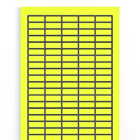 WEIDMÜLLER - Gerätemarkierung, selbstklebend, Pagetab, 28mm, Neutral, acrylbeschichtet, gelb