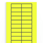WEIDMÜLLER - Gerätemarkierung, selbstklebend, Pagetab, 56mm, Neutral, acrylbeschichtet, gelb
