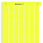 WEIDMÜLLER - Gerätemarkierung, selbstklebend, 25.4mm, Polyester, PVC frei, gelb