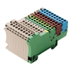 WEIDMÜLLER - Initiator-, Aktor-Reihenklemme, Zugfederanschl, 1.5mm², 250V, 17.5A